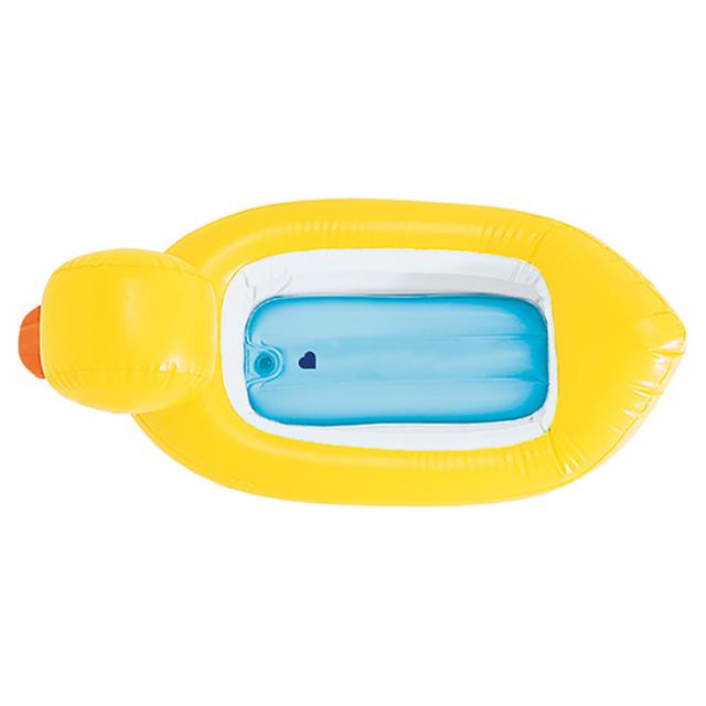 حوض استحمام قابل للنفخ بطة للاطفال مع قرص حرارة ذكي ملون مونشكين Munchkin Duck White Hot Inflatable Tub - SW1hZ2U6NjU4Njky