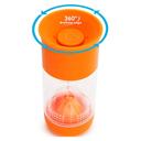 كوب شرب للأطفال الصغار مع مصفاة فاكهة برتقالي مونشكين Miracle 360 Fruit Infuser Cup 14oz - Orange - Munchkin - SW1hZ2U6NjU4OTEx