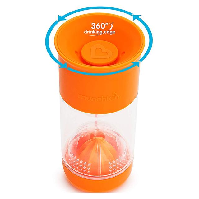 Munchkin - Miracle 360 Fruit Infuser Cup 14oz - Orange - SW1hZ2U6NjU4OTEx