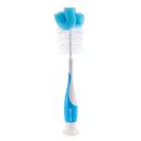 فرشاة تنظيف رضاعات الأطفال اسفنجية 2 في 1 أزرق Sponge Bottle Brush - Blue - Munchkin - SW1hZ2U6NjU5Mjgy