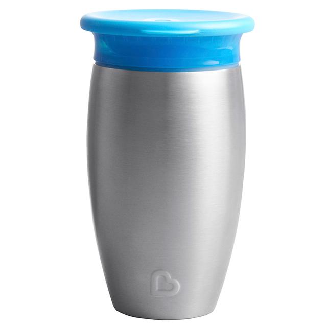 Munchkin - Miracle 360 Stainless Sippy Cup 10oz - Blue - SW1hZ2U6NjU5Mzg3