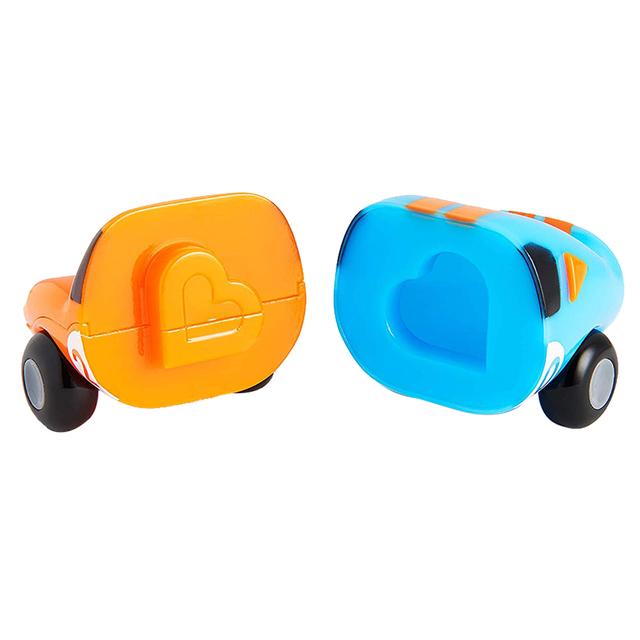 Munchkin - Magnet Motors Mix & Match Cars - Blue & Orange - SW1hZ2U6NjU5NTEw