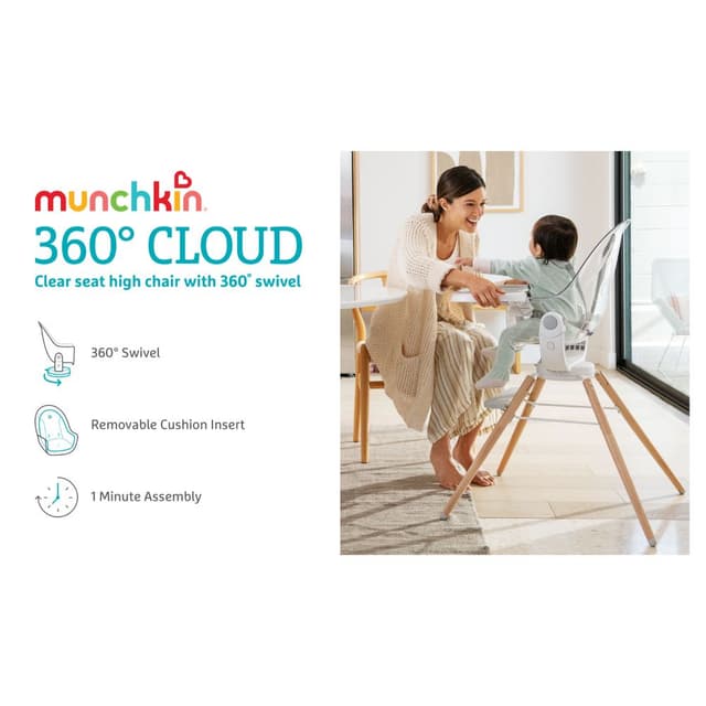 Munchkin - 360 Degree Cloud High Chair