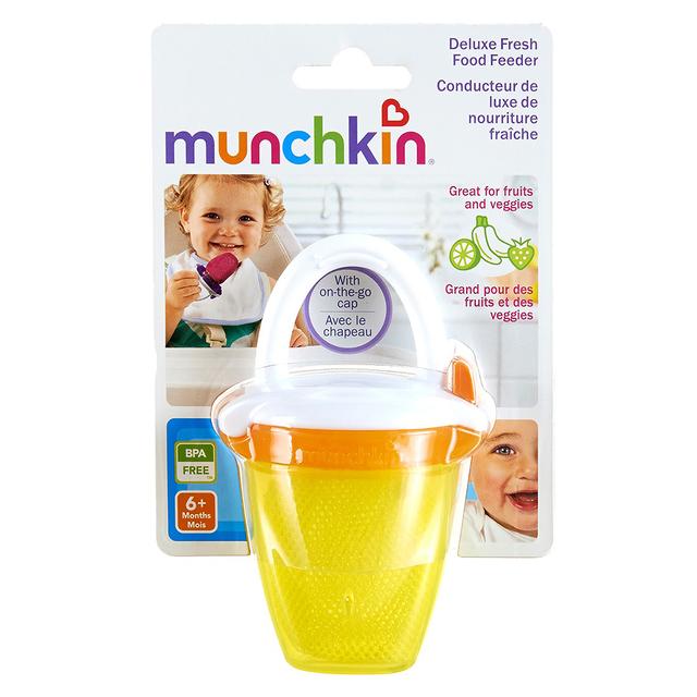 Munchkin - Deluxe Fresh Food Feeder - Yellow & Orange - SW1hZ2U6NjYwMjE3