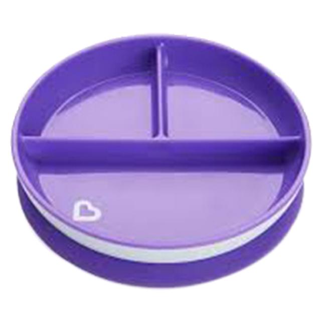 Munchkin - Stay Put Suction Plate - Purple - SW1hZ2U6NjYwMzc1