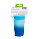 كوب شرب للأطفال الصغار 9 أونصة متغير اللون أزرق Miracle 360 Color Changing Cup 9oz 1pk - Blue - Munchkin - SW1hZ2U6NjYwNjY3