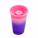 كوب شرب للأطفال الصغار 9 أونصة متغير اللون زهري Miracle 360 Color Changing Cup 9oz 1pk - Pink - Munchkin - SW1hZ2U6NjYwNjc0
