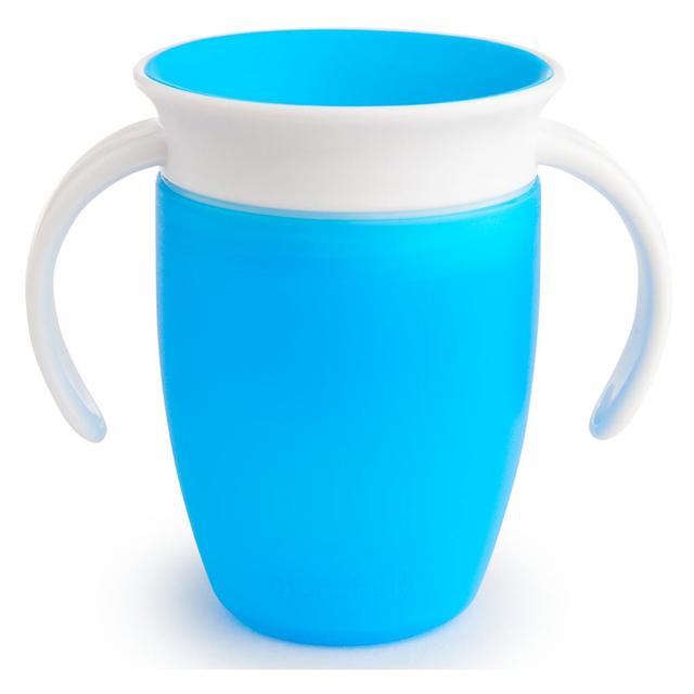 كوب التدريب على الشرب للأطفال الصغار أزرق Miracle 360 Non Spill Trainer Cup 7oz - Blue - Munchkin - SW1hZ2U6NjYwNzAw