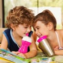 كوب الاطفال بدل الرضاعه سعة 9 أونصة وردي منشكين Munchkin Bite Proof Sippy Cup