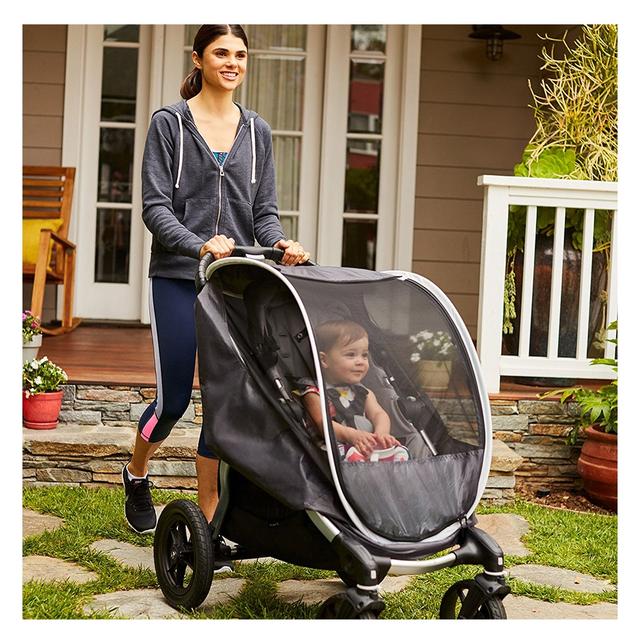 Munchkin - Shield Stroller Comfort Canopy - Grey - SW1hZ2U6NjYxMjg3