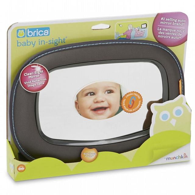 مراية سيارة لمراقبة الأطفال منشكين Munchkin Baby In Sight Mirror - SW1hZ2U6NjYxMzQ1