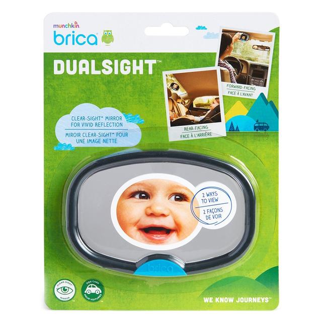 مراية سيارة للاطفال مانتشكين Munchkin Dual Sight Mirror - SW1hZ2U6NjYxMzU2