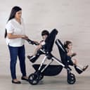 عربة اطفال مزدوجة بامبل آند بيرد رمادي bumble & bird dove double stroller grey