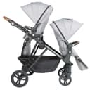 عربة اطفال مزدوجة بامبل آند بيرد رمادي bumble & bird dove double stroller grey