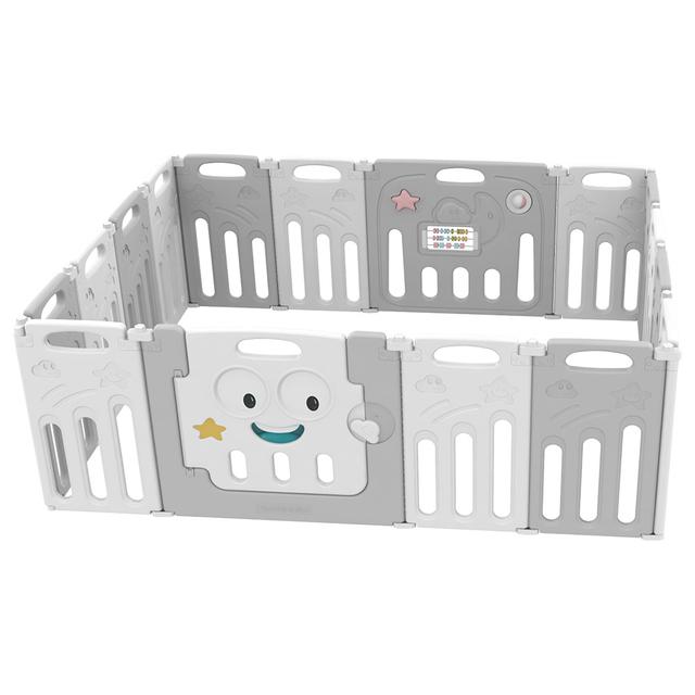 محبس اطفال كبير مع قفل امان بامبل اند بيرد Bumble & Bird Safety Lock Baby Safety Large Playpen - SW1hZ2U6NjYxNTM1