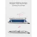 حوض استحمام للأطفال قابل للطي لون أزرق بامبل اند بيرد Foldable Bathtub Crown Style - Bumble & Bird - SW1hZ2U6NjYxNTY2