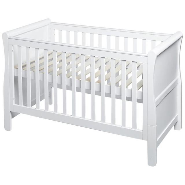 سرير أطفال قياس 70×140 سم Sully 4-In-1 Wooden Crib To Toddler Bed - Bumble & Bird - SW1hZ2U6NjYxNjg1