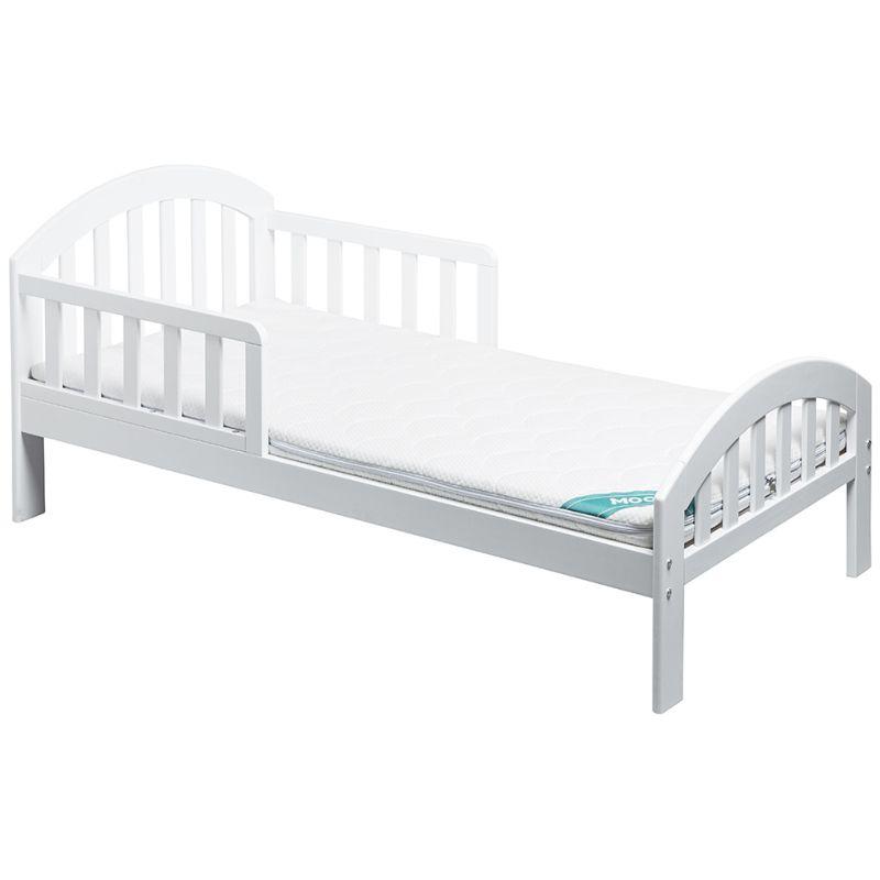 سرير أطفال قياس 70×140 سم لون أبيض بامبل اند بيرد Ava Toddler Wooden Bed - Bumble & Bird