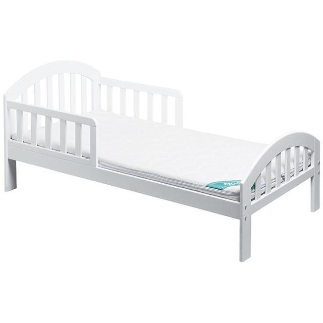 سرير أطفال قياس 70×140 سم لون أبيض بامبل اند بيرد Ava Toddler Wooden Bed - Bumble & Bird - SW1hZ2U6NjYxNjk0