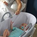 سرير نوم هزاز للأطفال رمادي Sleepee Basket & Stand - Tommee Tippee