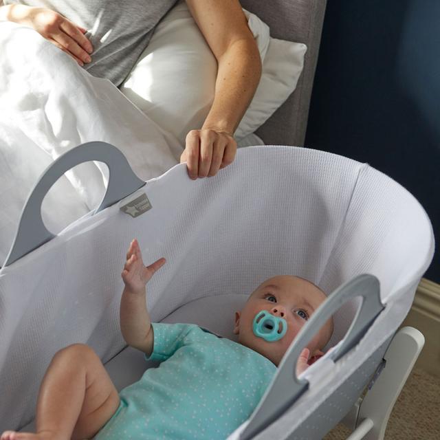 سرير نوم هزاز للأطفال رمادي Sleepee Basket & Stand - Tommee Tippee