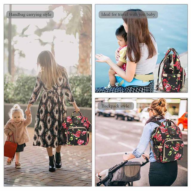 شنطة سفر للأطفال بامبل اند بيردBumble & Bird  Multifunctional Diaper & Travel Bag - SW1hZ2U6NjYxNzg4