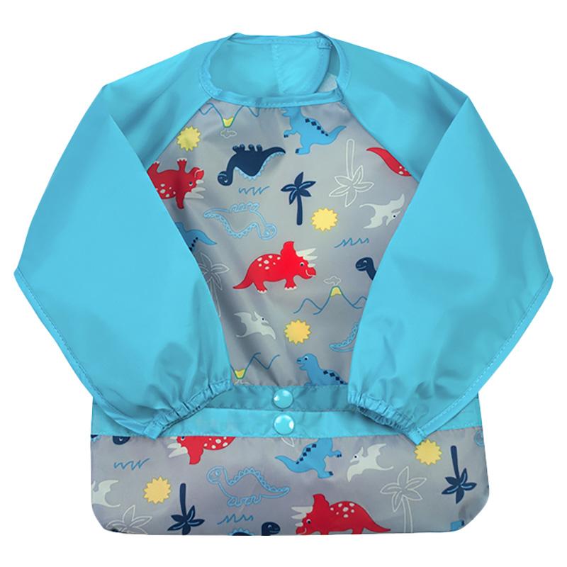 Green Sprouts - Snap & Go Easy Wear Bib - Dinosaurs