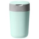 Tommee Tippee Twist & Click Nappy Disposal Sangenic Bin - Green + Cassette x 3 - SW1hZ2U6NjY1NDAw