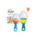 Tomy Boon Boon - Pulp Silicone Feede Pack of 2 - Blue & Teal - SW1hZ2U6NjYzMTEx