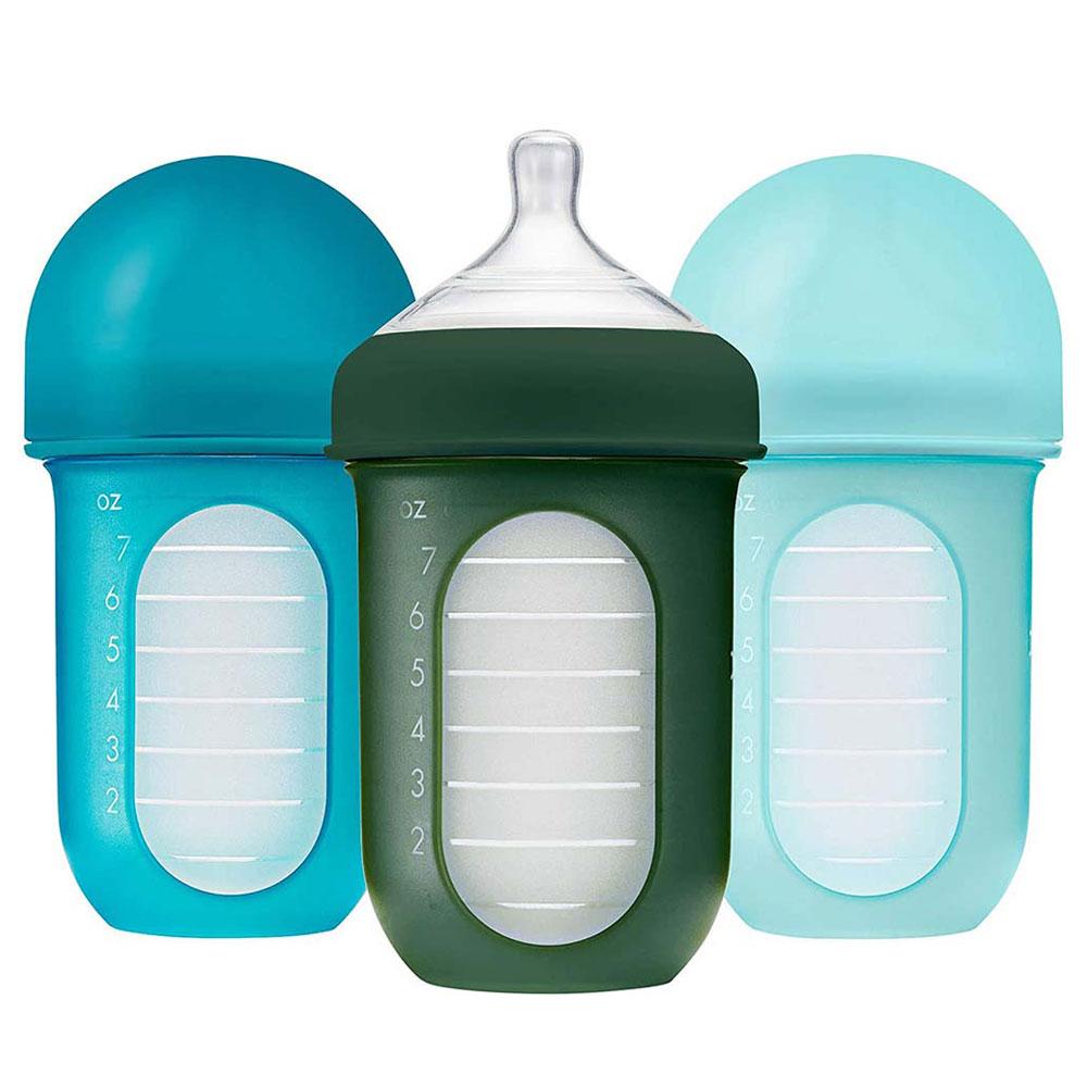 Tomy Boon Boon - Nursh 8oz Bottle Pack of 3 - Blue