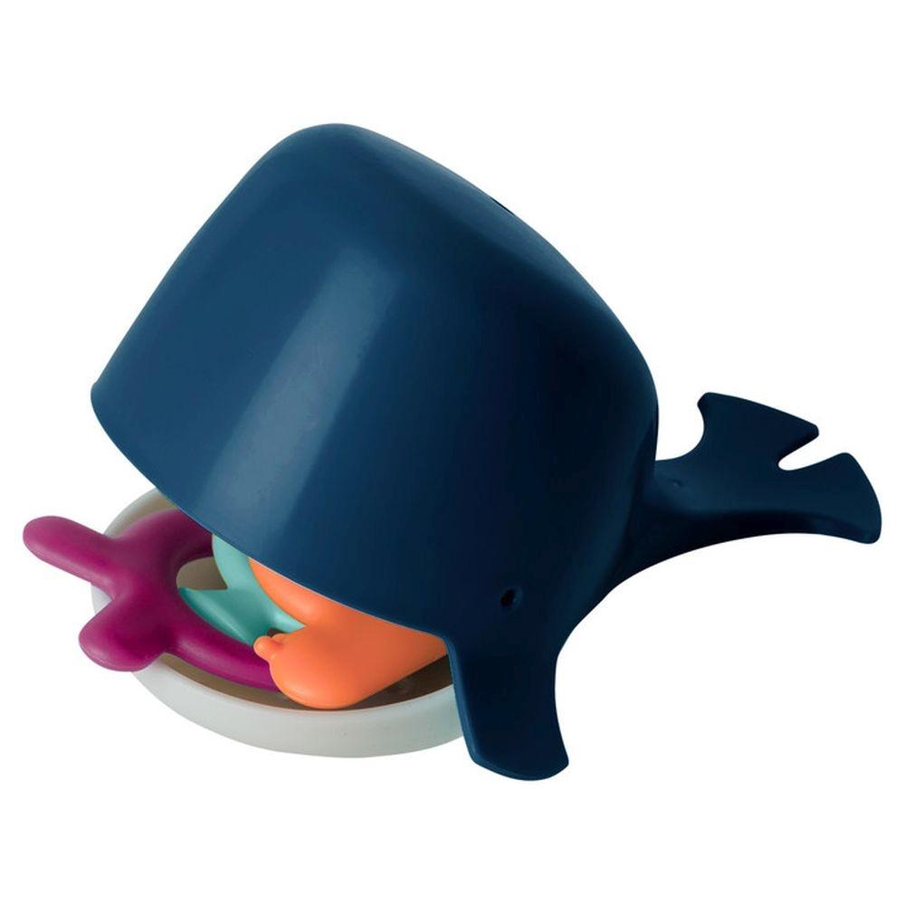 Tomy Boon Boon - CHOMP Hungry Whale Bath Toy - Navy