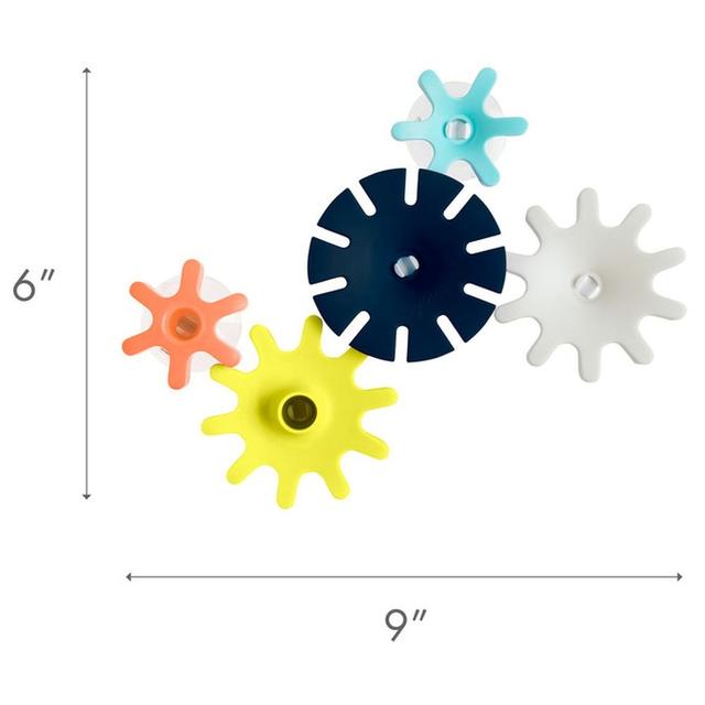 Tomy Boon Boon - Cogs - Bath Toy - Navy/Yellow - SW1hZ2U6NjQzNDA3