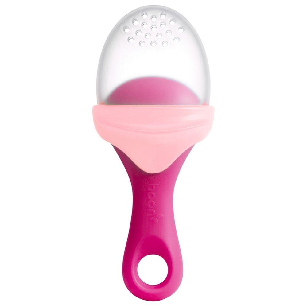 Tomy Boon Boon - Pulp Silicone Feeder - Pink/Wine