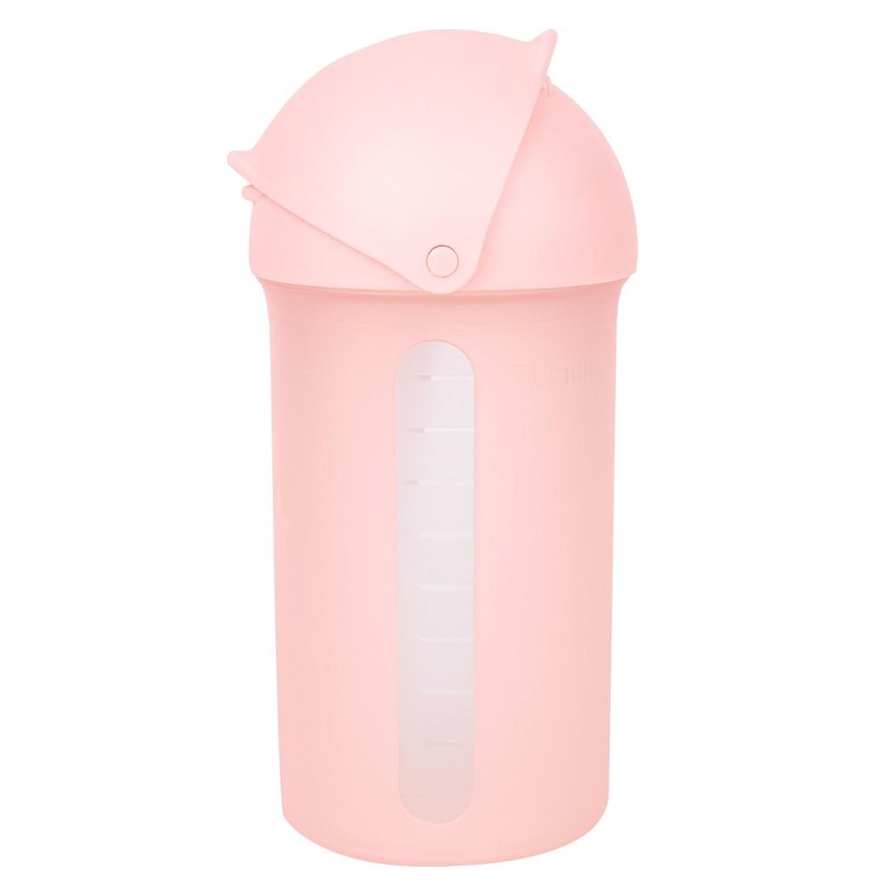Tomy Boon Boon - Swig Silicone Straw Bottle 10oz - Pink