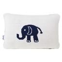 وسادة اطفال (مخدة بيبي) طبعة الفيل - أزرق و أبيض  Pluchi - Elephant Baby Pillows - SW1hZ2U6NjYzNDky