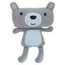 Pluchi - James Skinny Blanket with Bear Toy - Grey - SW1hZ2U6NjYzODcx