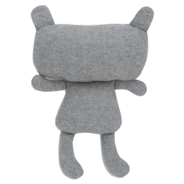 Pluchi - James Skinny Blanket with Bear Toy - Grey - SW1hZ2U6NjYzODcz