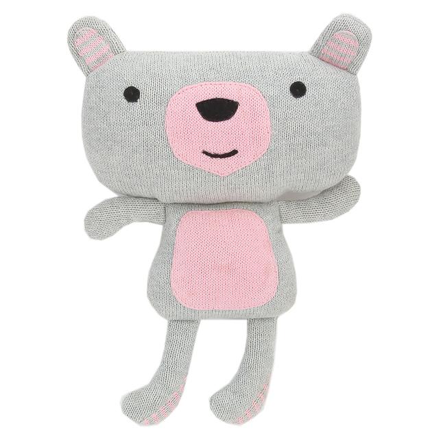 Pluchi - Zoey Skinny Blanket with Bear Toy - Pink - SW1hZ2U6NjYzOTA4