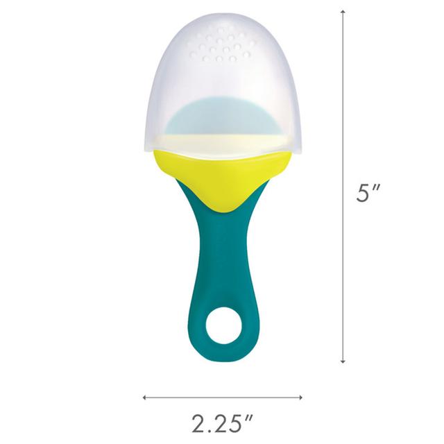 عضاضة فواكه للأطفال عدد 2 – أخضر و أزرق  Boon - Pulp Silicone Feeder - SW1hZ2U6NjY0NDU1