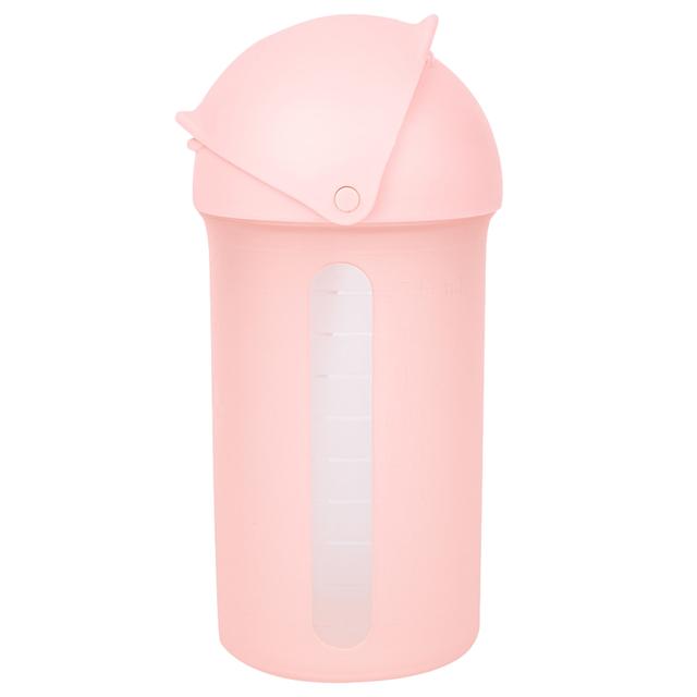 كأس للأطفال 10 اونصة بمصاصة مع أكواب سناكس من بون  Boon - Snack Containers w/ Lids & Straw Bottle - SW1hZ2U6NjY0NTQ0