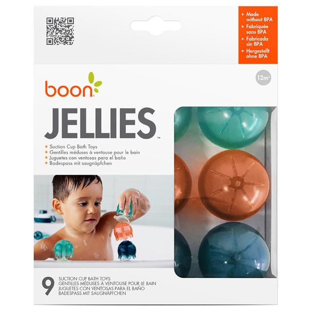 Tomy Boon Boon - Fleet Stacking Boats & Jellies Suction Cup Bath Toy - SW1hZ2U6NjY0NjAw