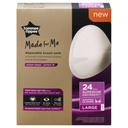 فوط الصدر للام المرضعة 24 قطعة حزمتين لارج Made For Me Disposable Breast Pads - Tommee Tippee - SW1hZ2U6NjY1NjM2