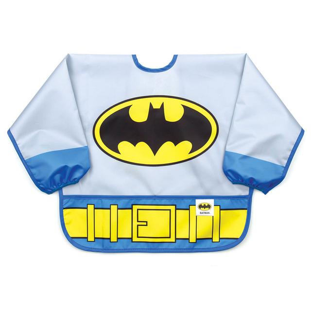 مريلة أطفال بأكمام – باتمان  Bumkins - Costume Sleeved Bib - SW1hZ2U6NjQzMDAw