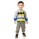 مريلة أطفال بأكمام – باتمان  Bumkins - Costume Sleeved Bib - SW1hZ2U6NjQzMDA0