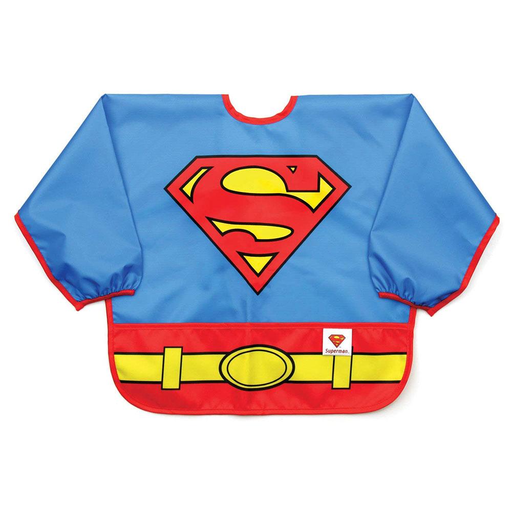 Bumkins - Costume Sleeved Bib - Superman