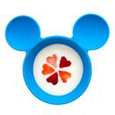 صحن و ملعقة ميكي ماوس للأطفال من بمكينز - أزرق  Bumkins - Mickey Mouse Blue First Feeding Set - SW1hZ2U6NjY1ODYy