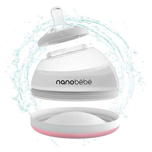 Nanobebe Transition Bottle 240ml Pink - SW1hZ2U6NjY1OTM4