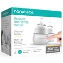 Nanobebe - Flexy Silicone Baby Bottle Pack Of 2 150 ml - SW1hZ2U6NjY1OTg1