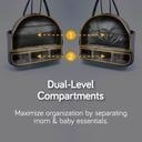 Nanobebe Duet Diaper Storage And Changing Bag Grey - SW1hZ2U6NjQ1MzE4