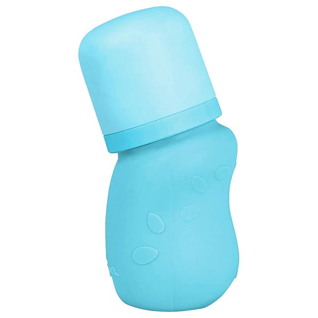 رضاعة أطفال عدد 2 بسعة 147 مل لون أزرق و أخضر Green Sprouts - Baby Bottle w/ Silicone Cover - SW1hZ2U6NjY2MjA4